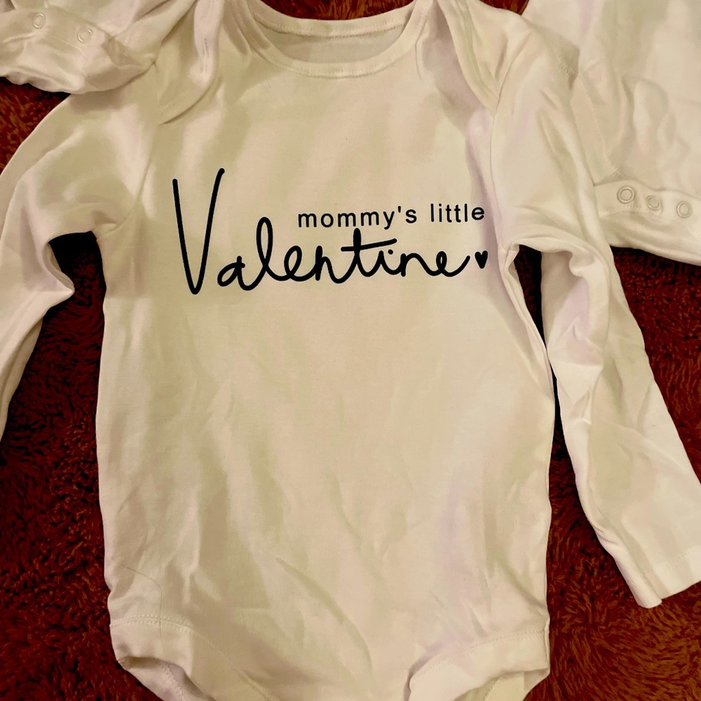 Valentine's Day Baby Onesies